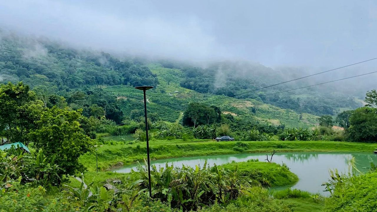 Thung lũng Nam Ban trong sương — đất view đẹp